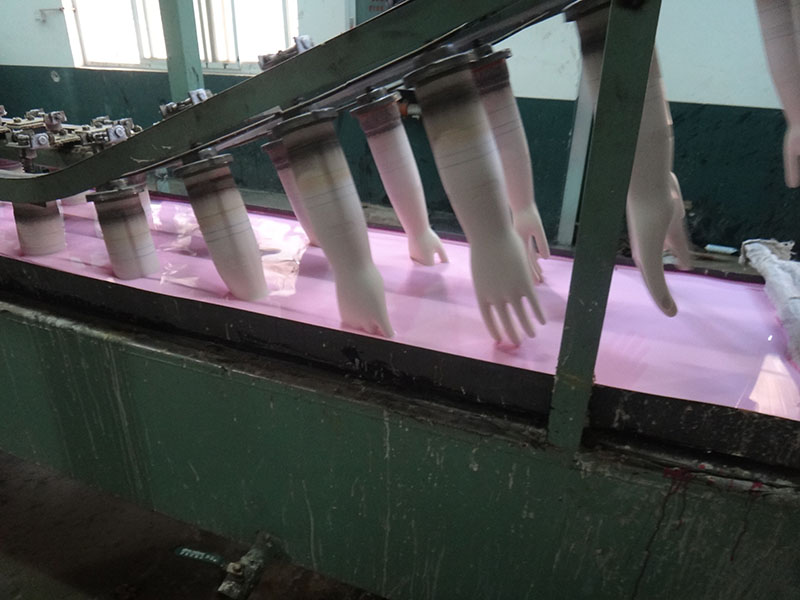 Latex Household Gloves Automatic Production Line